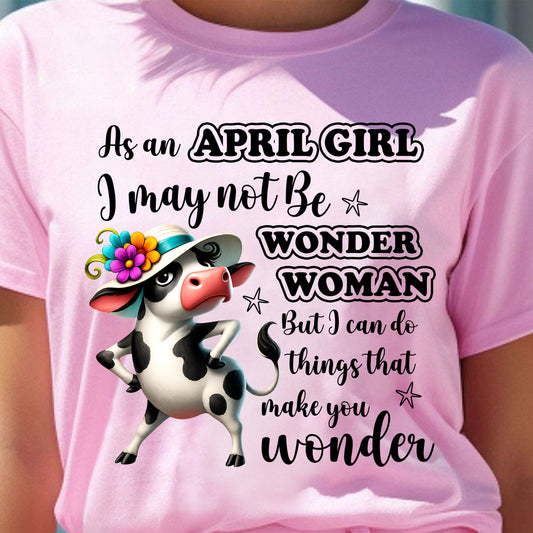APRIL - I may not Be WONDER WOMAN But I can do things that make you wonder - FMA - NINA04 (SKU2605-03-04)