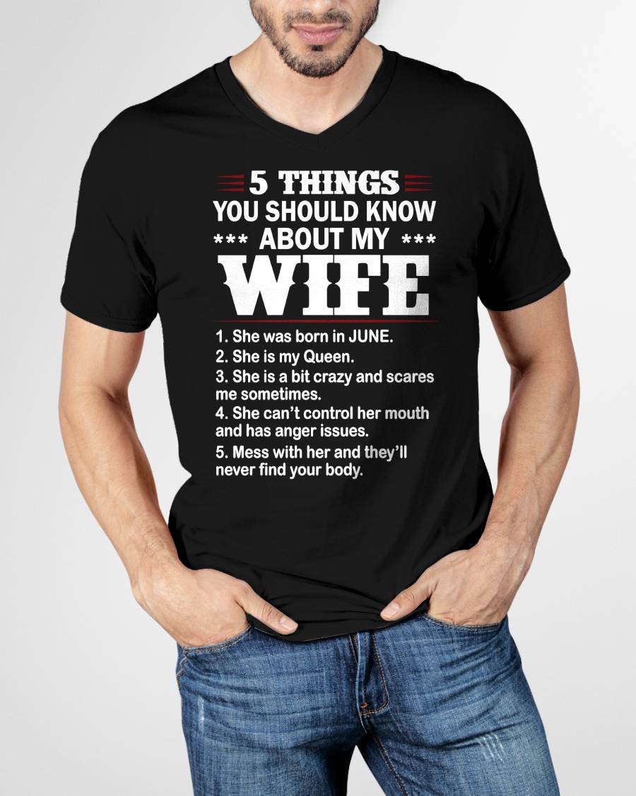 JUNE - 5 THINGS YOU SHOULD KNOW ABOUT MY WIFE - FROM WIFE - NINA06 (SKU2605-131-06)