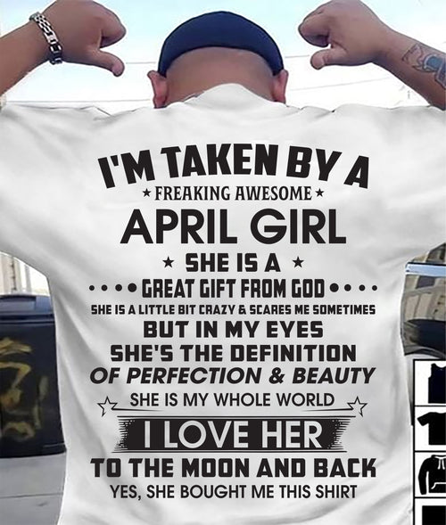 APRIL - SHE IS A GREAT GIFT FROM GOD - FROM WIFE - NINA04 (SKU2602-30-04)