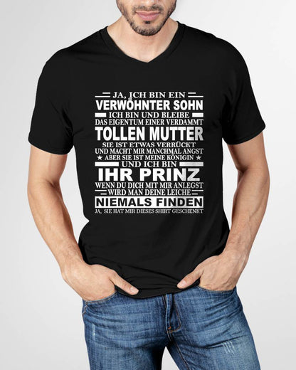 JA, ICH BIN EIN VERWÖHNTER SOHN – Das perfekte Geschenk für deinen Sohn (SKU2610-96)
