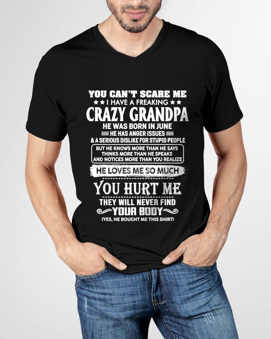 YOU CAN'T SCARE ME I HAVE A FREAKING CRAZY GRANDPA - FROM GRANDPA - NINA06