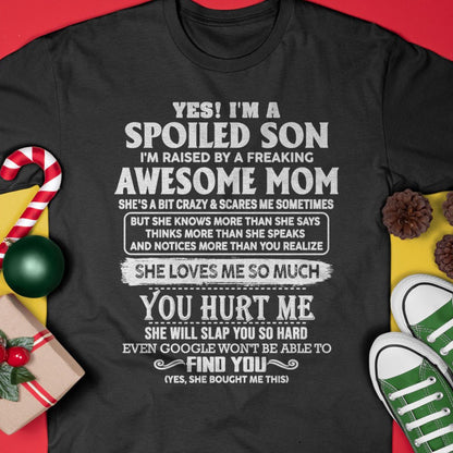 Awesome Mom - Perfect Gift For Your Spoiled Son From Mom - NINA00 (SKU05-47-00)