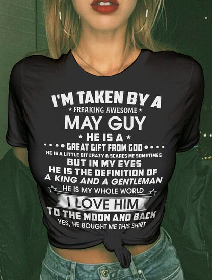 MAY - IN MY EYES HE IS THE DEFINITION OF A KING AND A GENTLEMAN - FROM HUSBAND - NINA05 (SKU26T-01301-05)