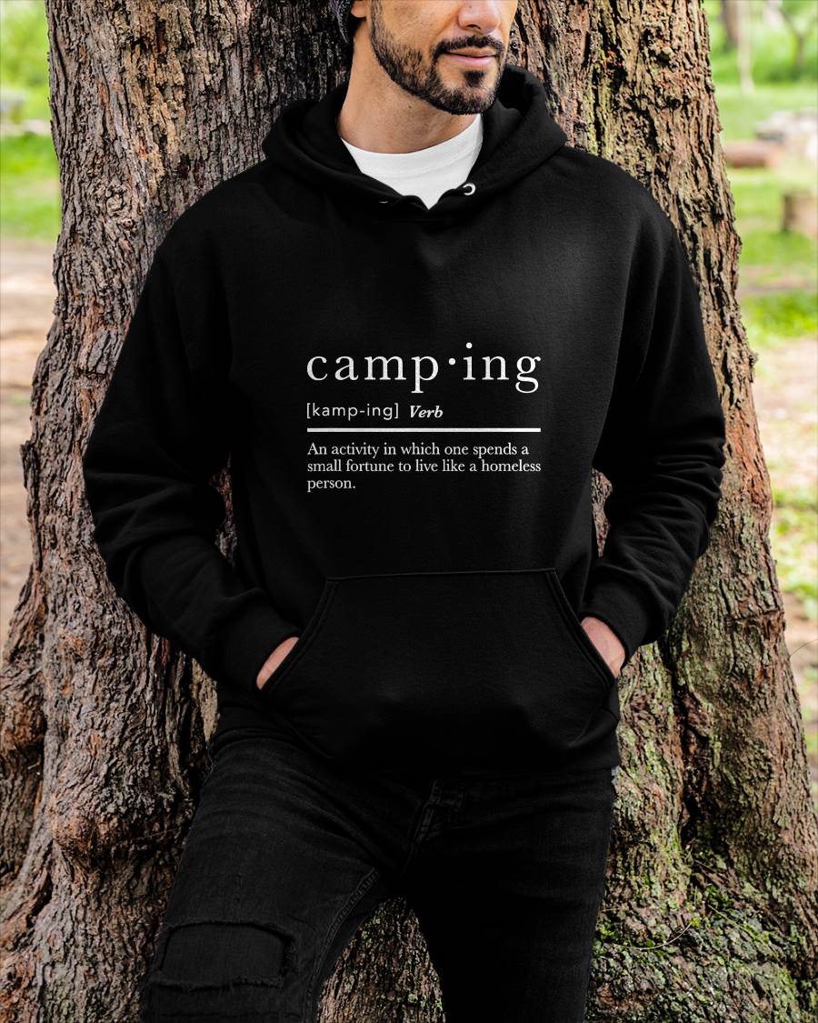 Funny Camping Shirts for Men Women Definition Camp T-Shirt
