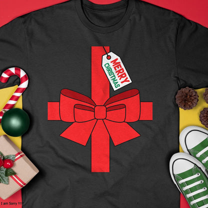 Funny DIY Christmas Present Costume T-Shirt - Christmas Unisex T-Shirt/Hoodie/Sweatshirt - NINA00