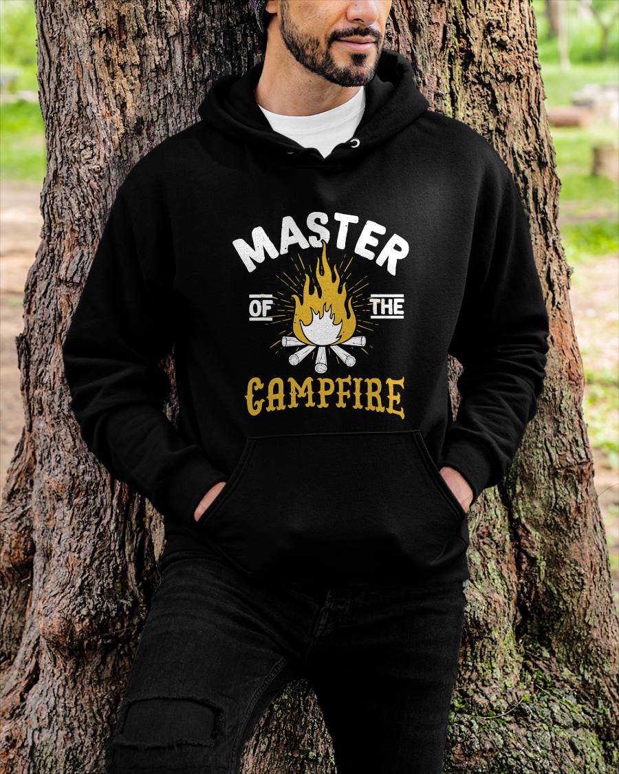 Master Of The Campfire - Camping & Outdoors Gift T-Shirt
