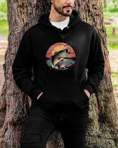 Id Rather Be Fishing Largemouth Bass Fish Jokes Funny T-Shirt