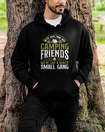 More Than Just Camping Friends Small Gang Tent Family T-Shirt