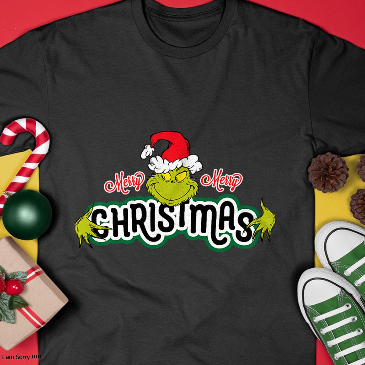 Dr. Seuss Grinch Hugs Christmas Short Sleeve T-shirt - Christmas Unisex T-Shirt/Hoodie/Sweatshirt - NINA00