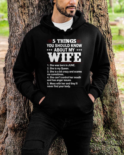 JUNE - 5 THINGS YOU SHOULD KNOW ABOUT MY WIFE - FROM WIFE - NINA06 (SKU2605-131-06)