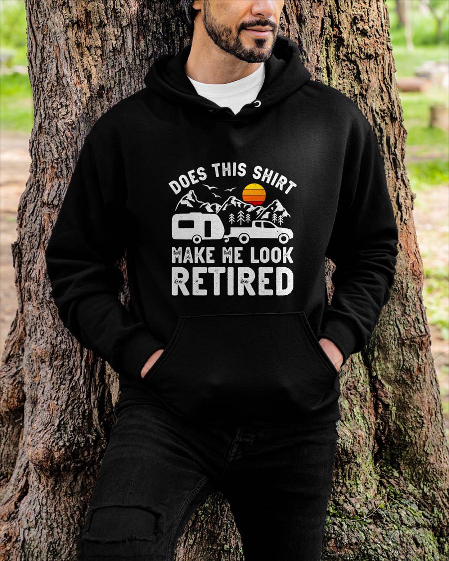 Retired Camper Retirement Camping T-Shirt