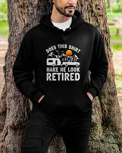 Retired Camper Retirement Camping T-Shirt