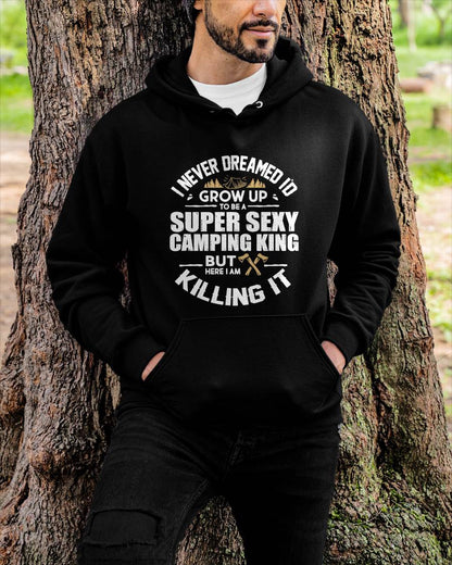 "I Never Dreamed To Grow Up... " Camping Vacation - Camping T-Shirt