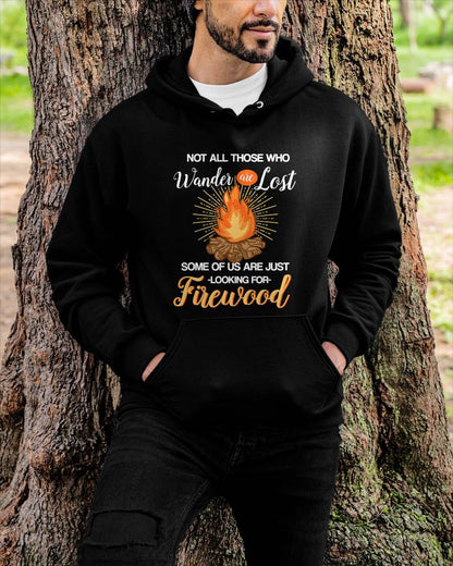 Not All Those Who Wander are Lost - Funny Camping Shirt T-Shirt