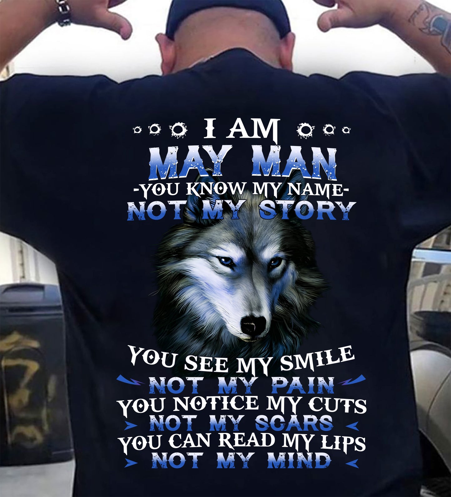 MAY - YOU KNOW MY NAME NOT MY STORY - MAN TEE - NINA05 (SKU26T-01-48-05)