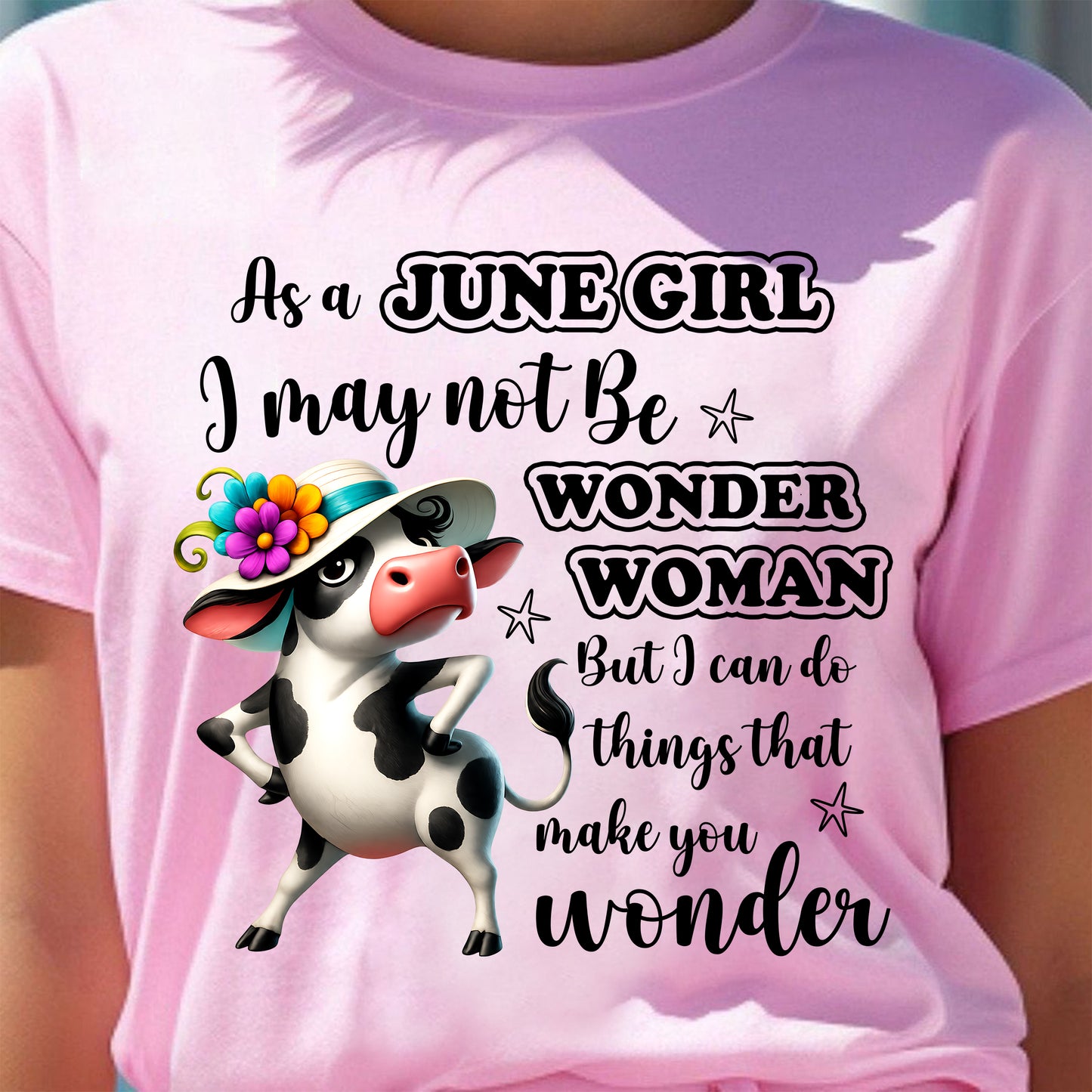 JUNE - I may not Be WONDER WOMAN But I can do things that make you wonder - FMA - NINA06 (SKU2605-03-06)