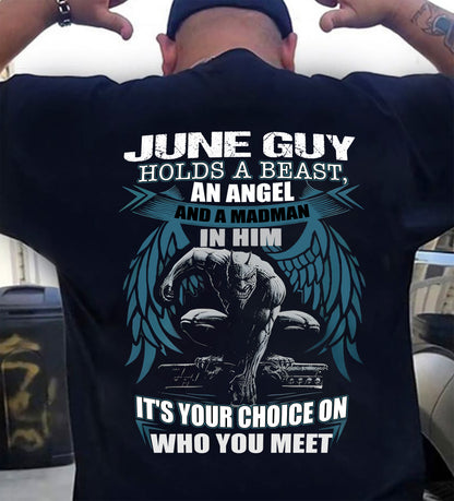 JUNE - IT'S YOUR CHOICE ON WHO YOU MEET - MAN TEE - NINA06 (SKU26T-01-47-06)