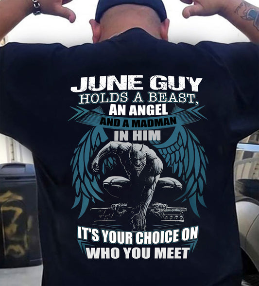JUNE - IT'S YOUR CHOICE ON WHO YOU MEET - MAN TEE - NINA06 (SKU26T-01-47-06)