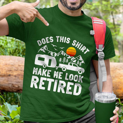 Retired Camper Retirement Camping T-Shirt