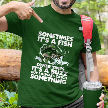 Cool Fishing, Fishing Rod Fish Fisherman T-Shirt