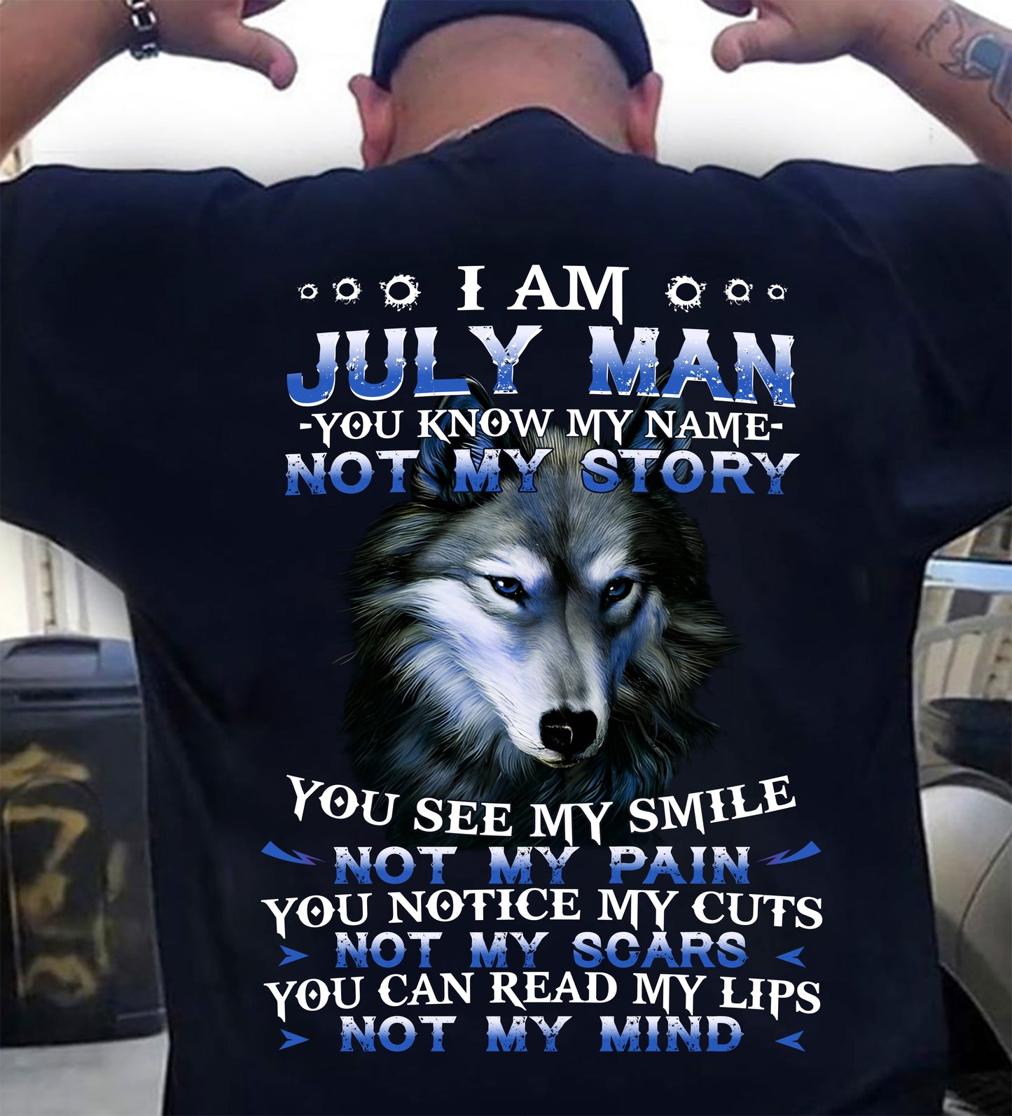JULY - YOU KNOW MY NAME NOT MY STORY - MAN TEE - NINA07 (SKU26T-01-48-07)