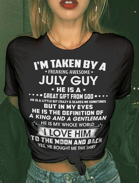 JULY - IN MY EYES HE IS THE DEFINITION OF A KING AND A GENTLEMAN - FROM HUSBAND - NINA07 (SKU26T-01301-07)