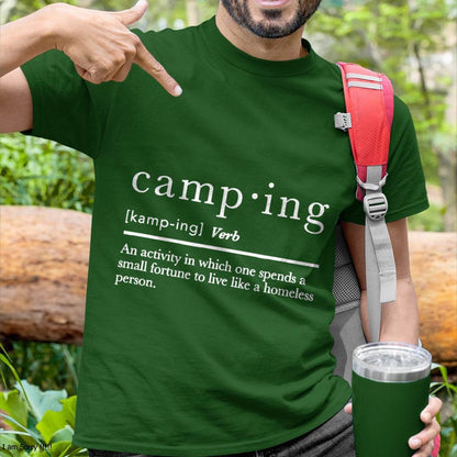 Funny Camping Shirts for Men Women Definition Camp T-Shirt