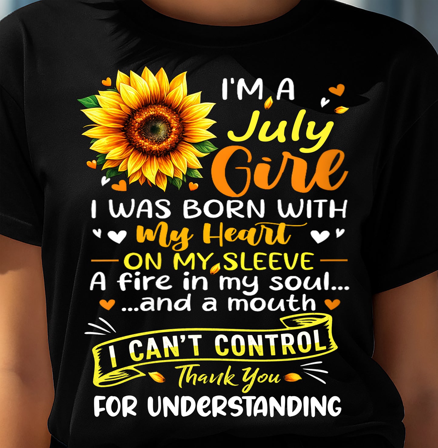 JULY - I WAS BORN WITH MY HEART ON MY SLEEVE - FMA - NINA07 (SKU2605-28-07)