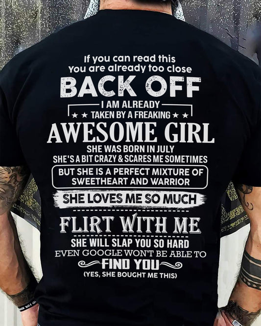 July – Awesome Girlfriend Born In July – Special gift for your Boyfriend – From Wife NINA07 (SKU06-25-07)