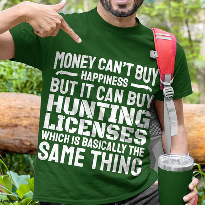Funny Hunting Saying Hunter I Hunting License - T-Shirt