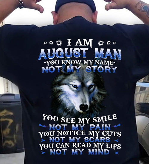 AUGUST - YOU KNOW MY NAME NOT MY STORY - MAN TEE - NINA08 (SKU26T-01-48-08)