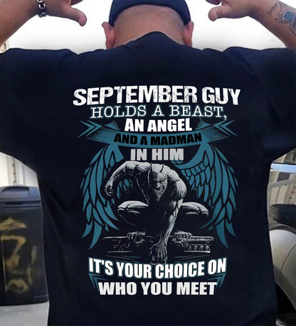 SEPTEMBER - IT'S YOUR CHOICE ON WHO YOU MEET - MAN TEE - NINA09 (SKU26T-01-47-09)