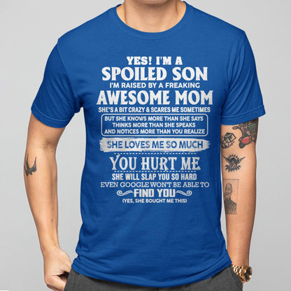Awesome Mom - Perfect Gift For Your Spoiled Son From Mom - NINA00 (SKU05-47-00)