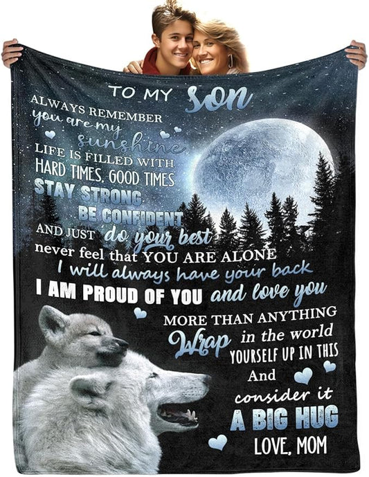 Special Gift For Your Son Blanket - From Mom