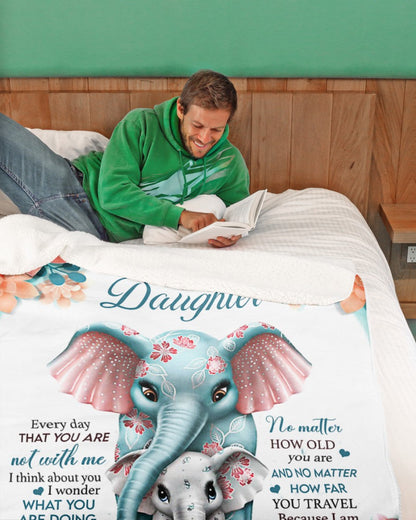 Special Gift For Your Daughter Blanket - From Mom (SKUB11-116)