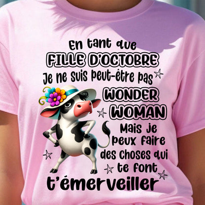 OCTOBRE - je ne suis peut-être pas WONDER WOMAN - FMA - FR/NINA10 (SKU2605-39-10)
