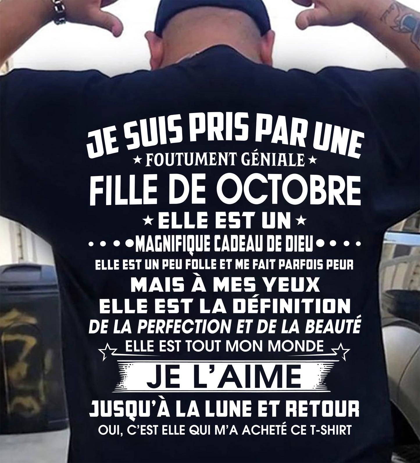 OCTOBRE – MAIS À MES YEUX, ELLE EST LA DÉFINITION DE LA PERFECTION ET DE LA BEAUTÉ – DE SA FEMME - FR10/NINA10 (SKU26T-01319-10)