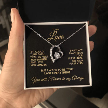 TO MY WIFE - GIFT FROM HUSBAND - Forever Love Necklace