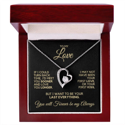 TO MY WIFE - GIFT FROM HUSBAND - Forever Love Necklace
