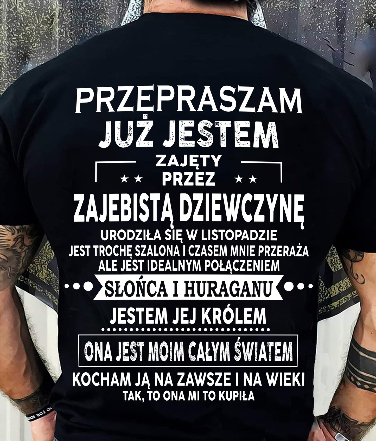 Wyjątkowy prezent dla twojego chłopaka lub męża (SKU2605-231-11) POL/NINA11