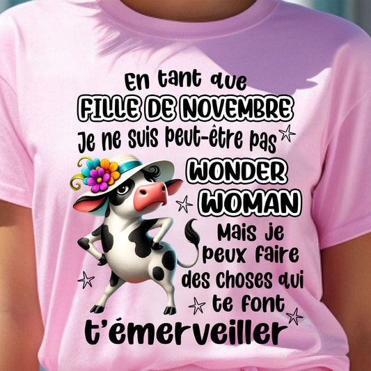 NOVEMBRE - je ne suis peut-être pas WONDER WOMAN - FMA - FR/NINA11 (SKU2605-39-11)