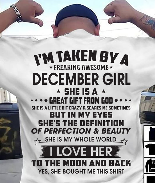 DECEMBER - SHE IS A GREAT GIFT FROM GOD - FROM WIFE - NINA12 (SKU2602-30-12)