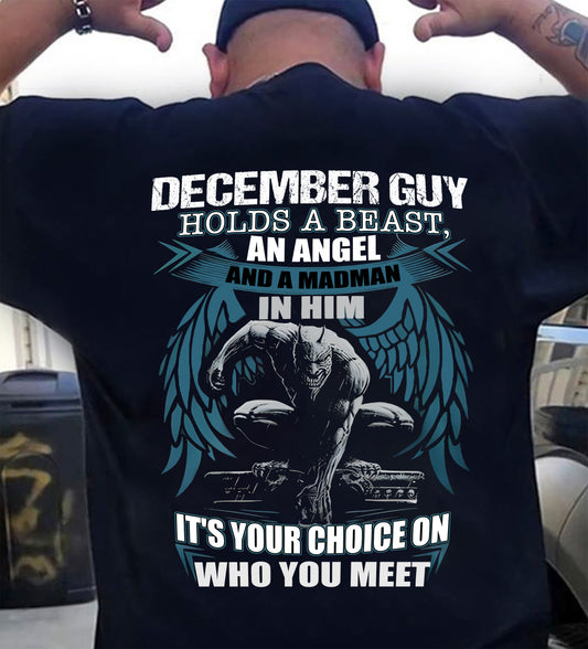 DECEMBER - IT'S YOUR CHOICE ON WHO YOU MEET - MAN TEE - NINA12 (SKU26T-01-47-12)