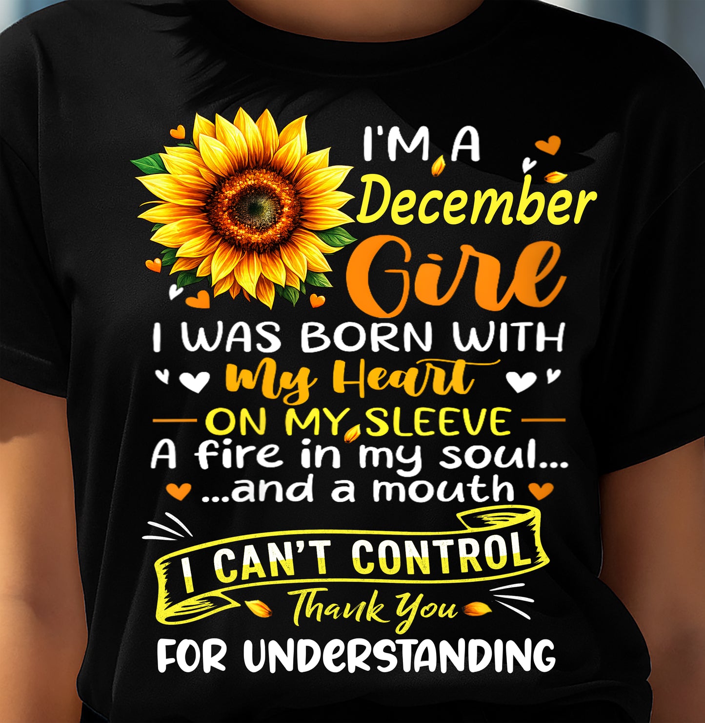 DECEMBER - I WAS BORN WITH MY HEART ON MY SLEEVE - FMA - NINA12 (SKU2605-28-12)