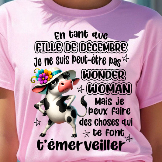 DÉCEMBRE - je ne suis peut-être pas WONDER WOMAN - FMA - FR/NINA12 (SKU2605-39-12)