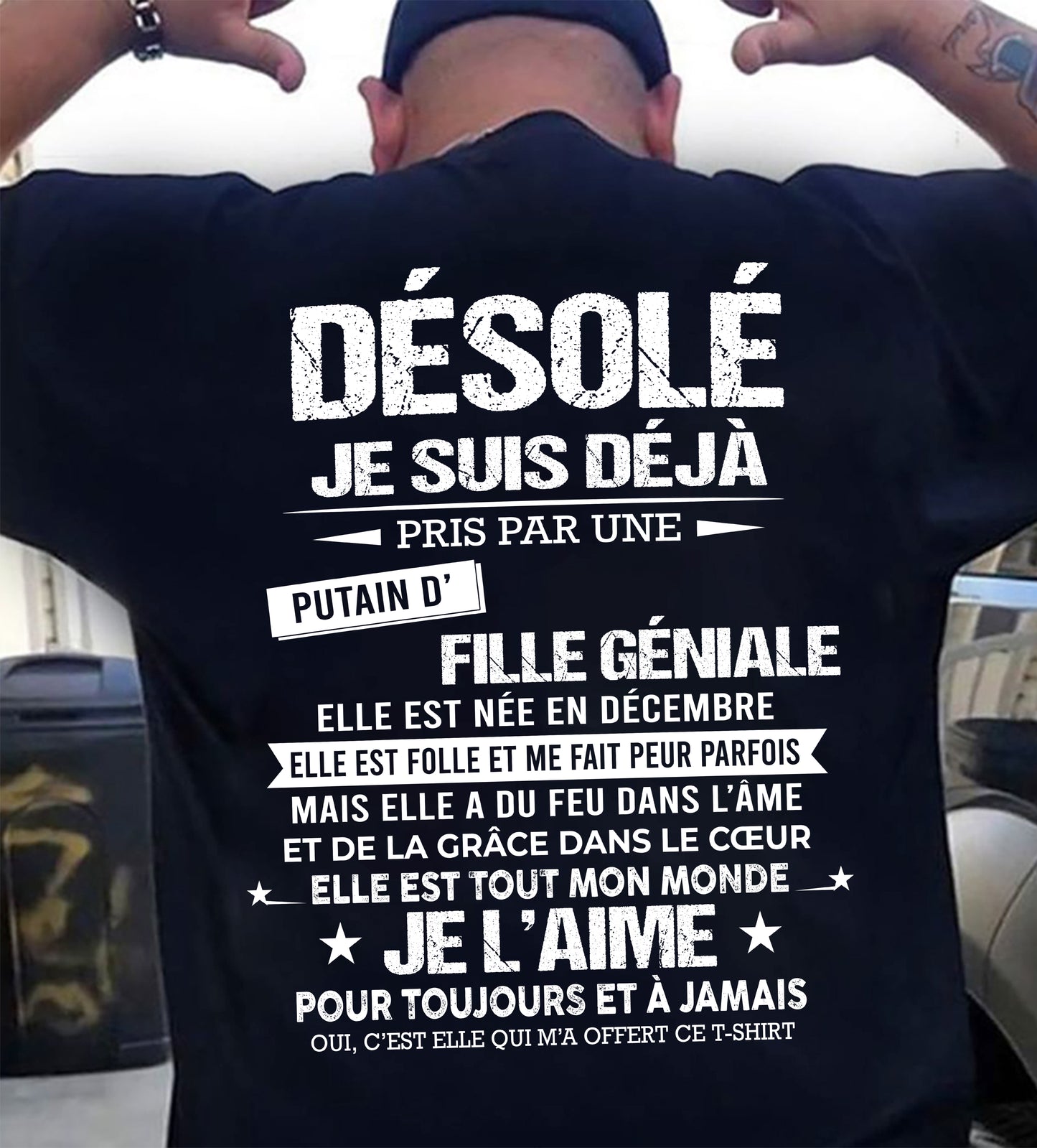 DÉCEMBRE – DÉSOLÉ, JE SUIS DÉJÀ PRIS PAR UNE FILLE VRAIMENT GÉNIALE – DE LA PART DE MA FEMME - FR12 / NINA12 (SKU26T-01140-12)