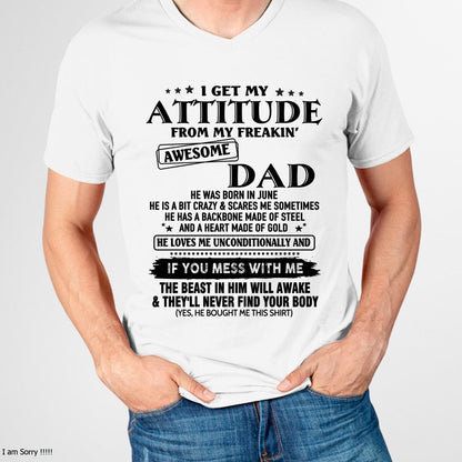 June - Gift For Son and Daughter From Dad - NINA06 - (SKU-TDADC-06)