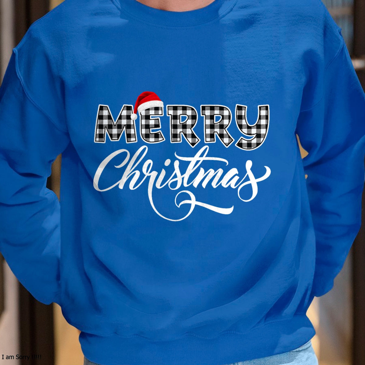 Merry Christmas Buffalo Black and White Plaid for Men Women T-Shirt - Christmas Unisex T-Shirt/Hoodie/Sweatshirt - NINA00