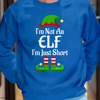 Im Not An Elf Family Christmas Pjs Matching Men Women Kids T-Shirt - Christmas Unisex T-Shirt/Hoodie/Sweatshirt - NINA00