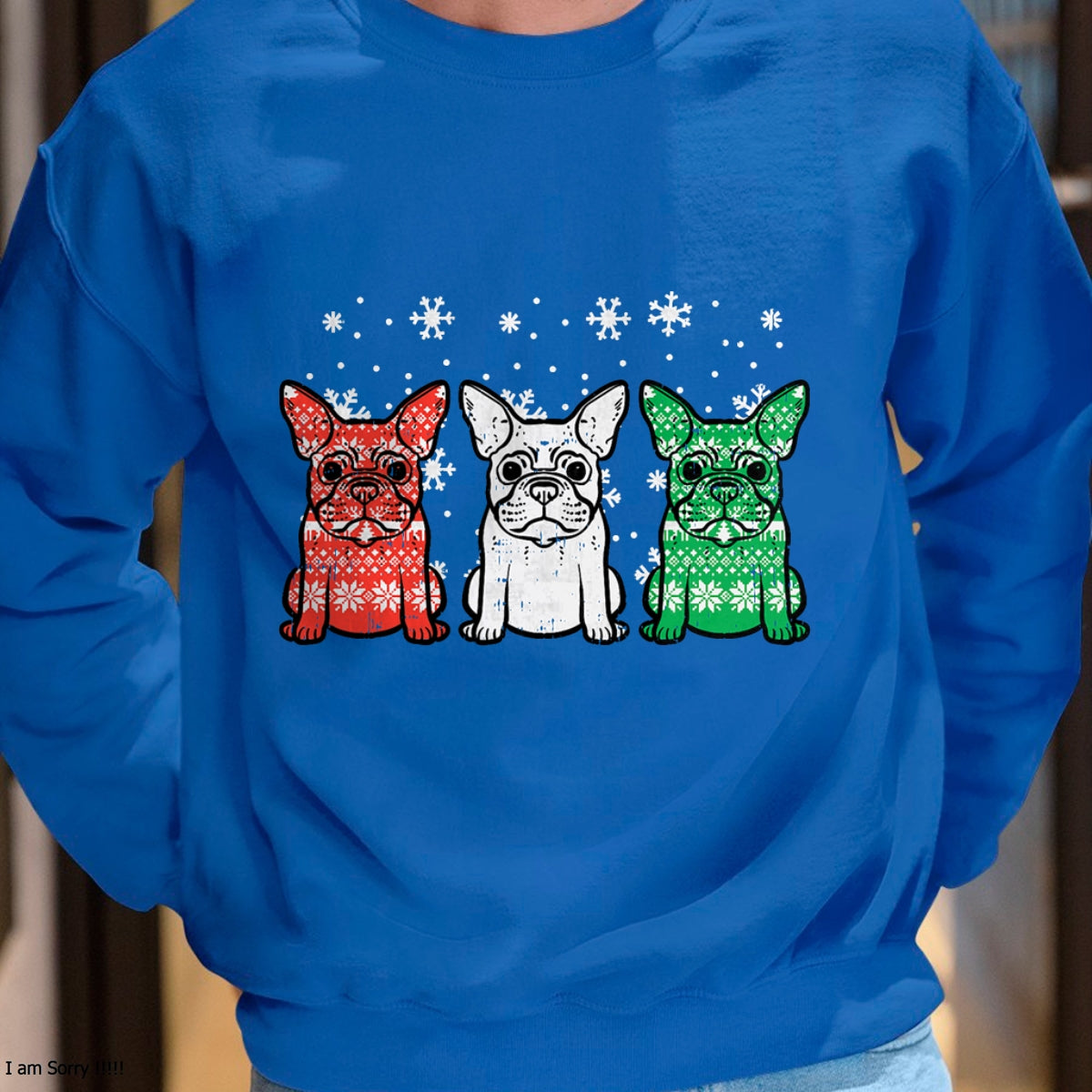 Christmas Shirts for Family, Funny christmas shirts, Christmas Unisex T-Shirt/Hoodie/Sweatshirt HLT00 - Christmas French Bulldogs Xmas Frenchie Dog Men Women Kids T-Shirt